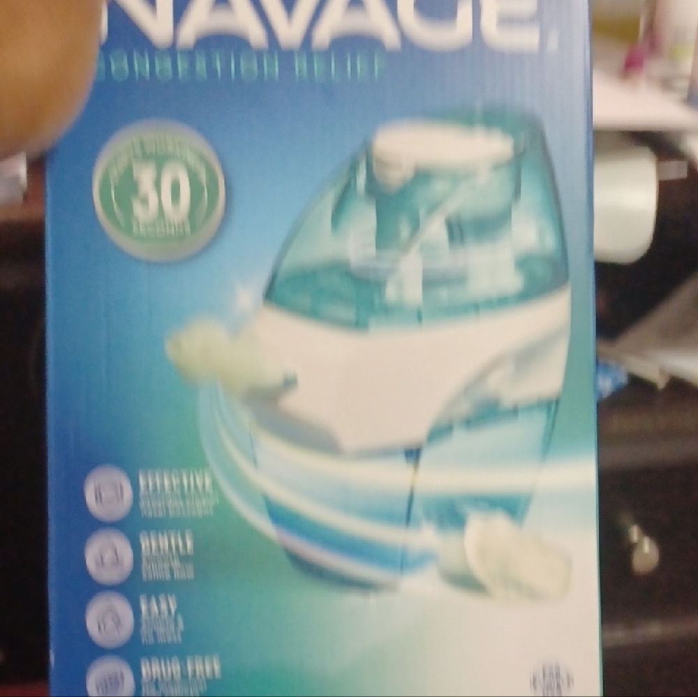 Nasal Irrigation System - Blue and White - Picture 2 of 3